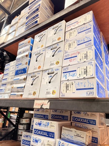 สายแลน CAT5, CAT6 และสาย Coaxial แบรนด์ LINK ของแท้